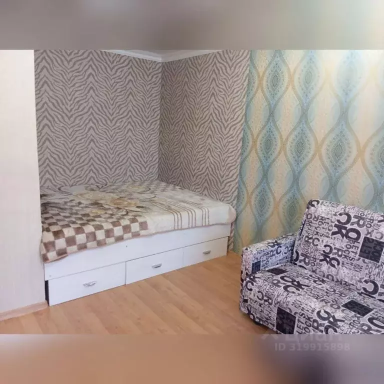 1-к кв. Татарстан, Зеленодольск Комсомольская ул., 21 (44.0 м) - Фото 0
