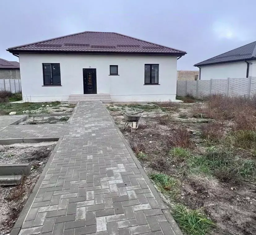 Дом в Крым, Симферопольский район, Трудовское с/пос, с. Строгоновка ... - Фото 2