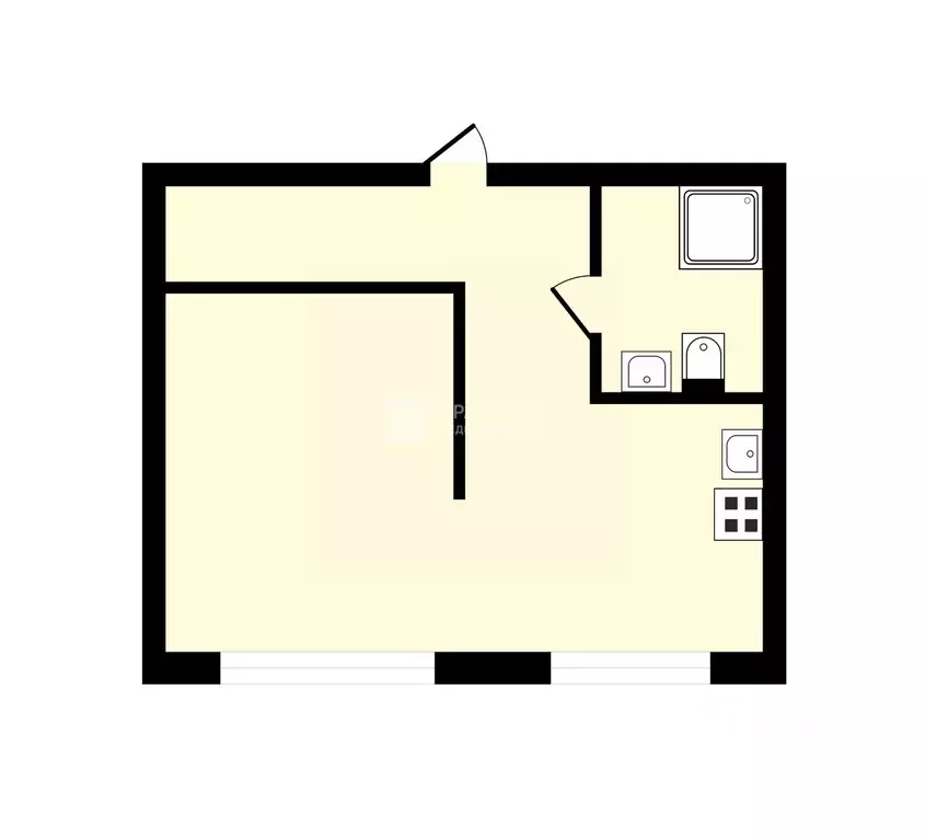 1-к кв. Москва Газгольдерная ул., 10 (32.4 м) - Фото 2