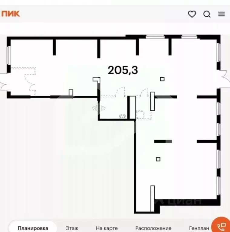 Помещение свободного назначения в Москва Амурская ул., 2к1 (205 м) - Фото 2