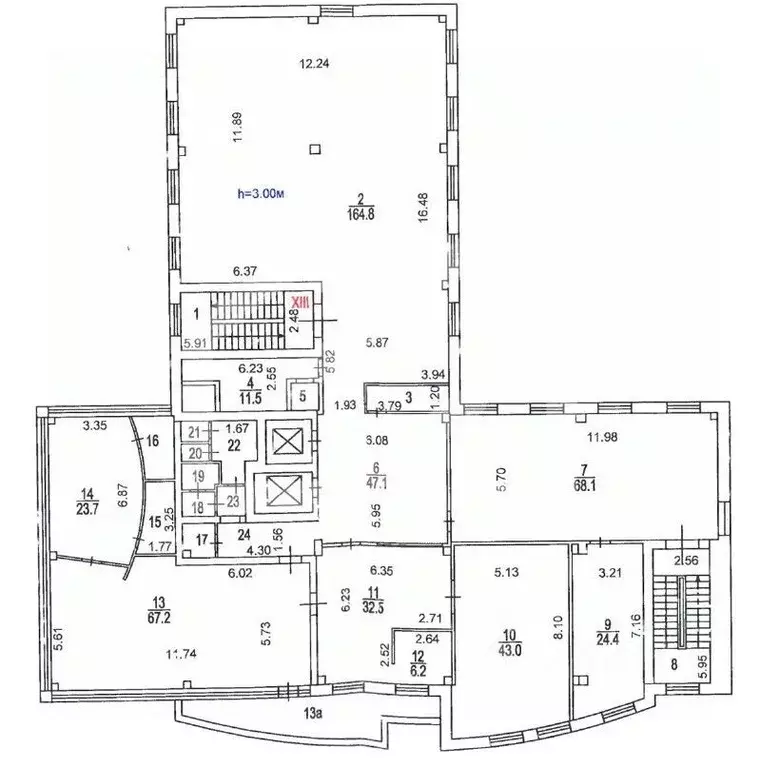 Помещение свободного назначения в Москва Рябиновая ул., 41к1 (796 м) - Фото 2