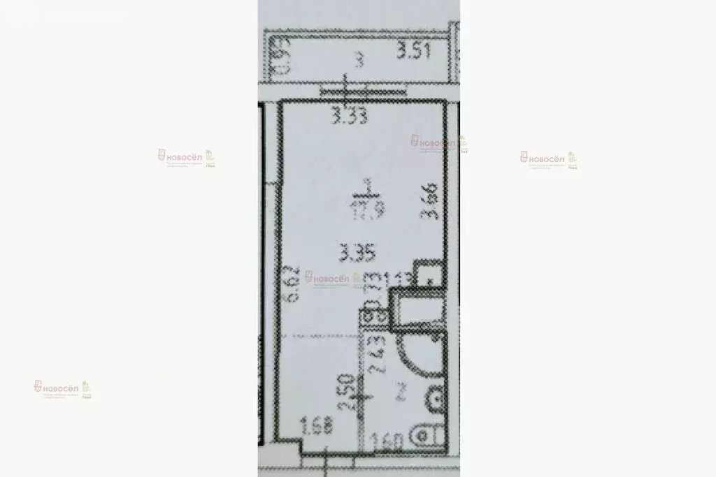 1-комнатная квартира: Екатеринбург, Рощинская улица, 21к2 (21 м) - Фото 0