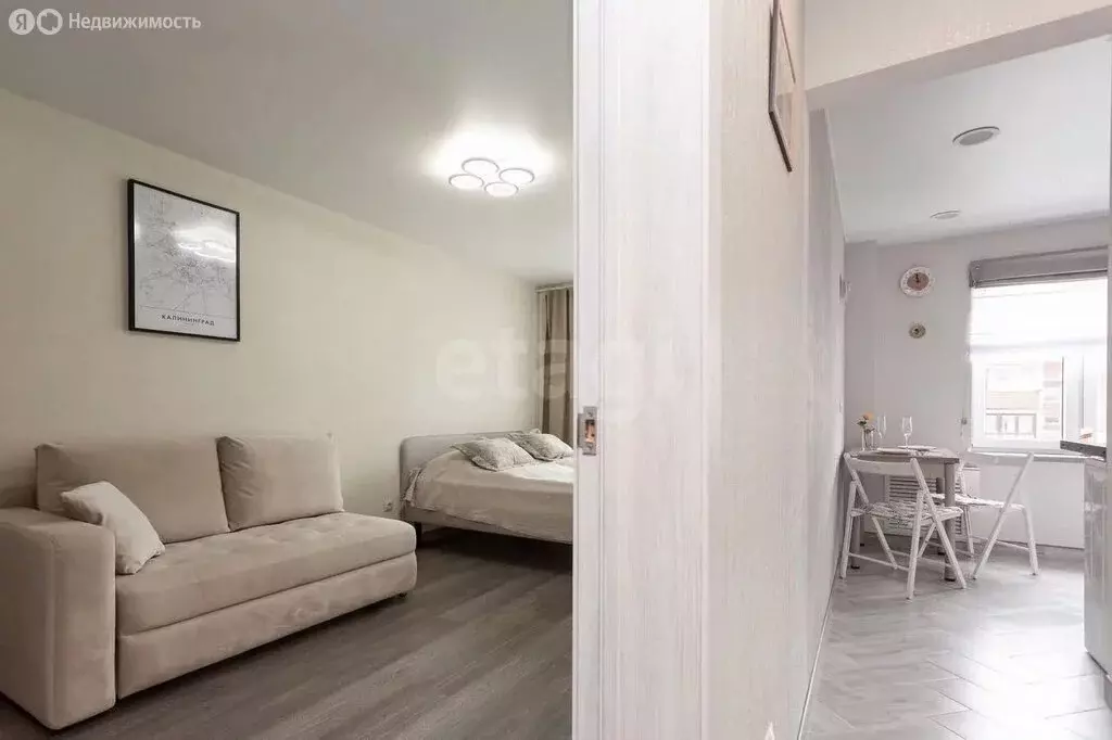 1-комнатная квартира: посёлок городского типа Янтарный, Советская ... - Фото 1