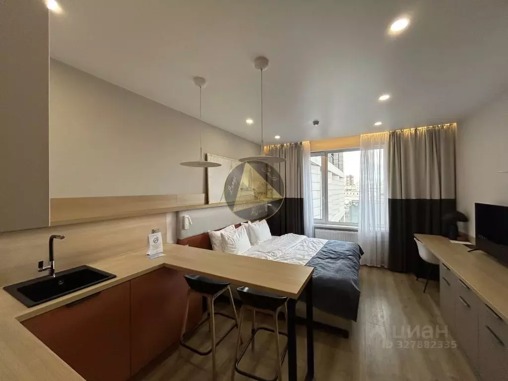 Студия Санкт-Петербург бул. Измайловский, 1к2 (46.41 м) - Фото 1