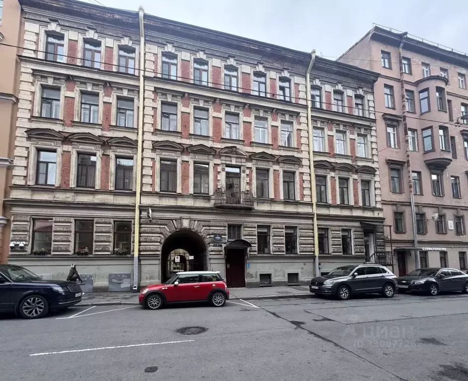 Студия Санкт-Петербург ул. Чехова, 9 (13.2 м) - Фото 2