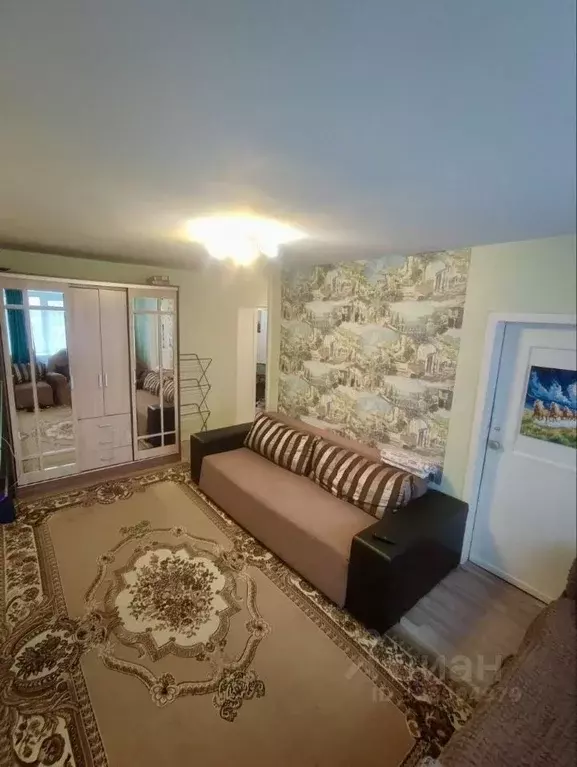 3-к кв. Тульская область, Новогуровский рп ул. Центральная, 23 (56.0 ... - Фото 1