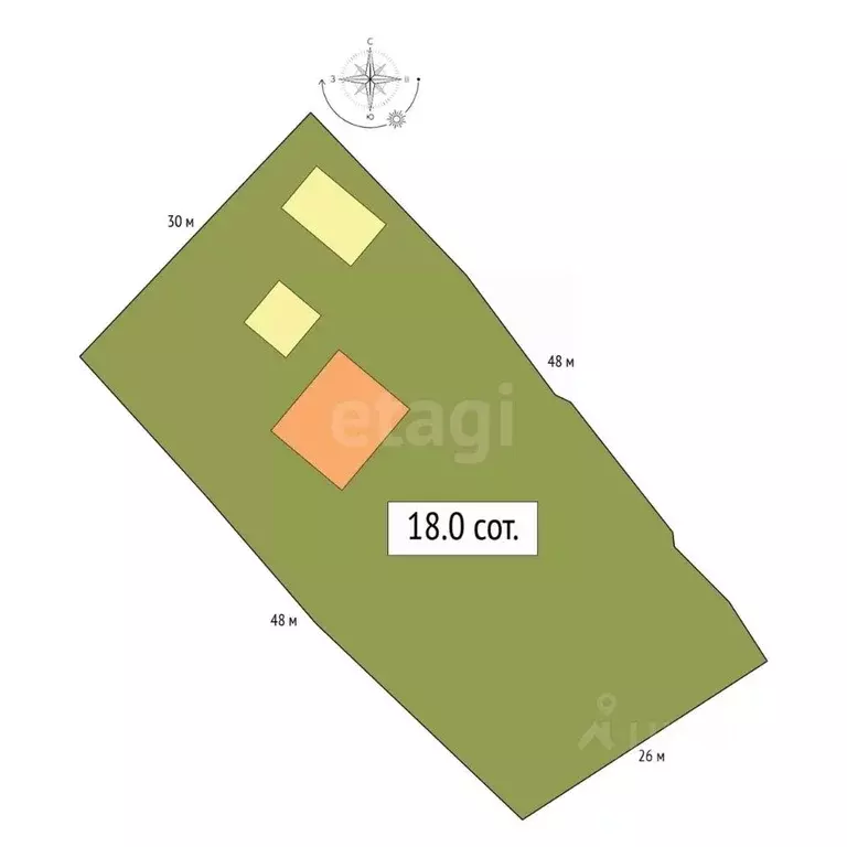Дом в Алтай, Майминский район, с. Соузга Трактовая ул., 68 (90 м) - Фото 1