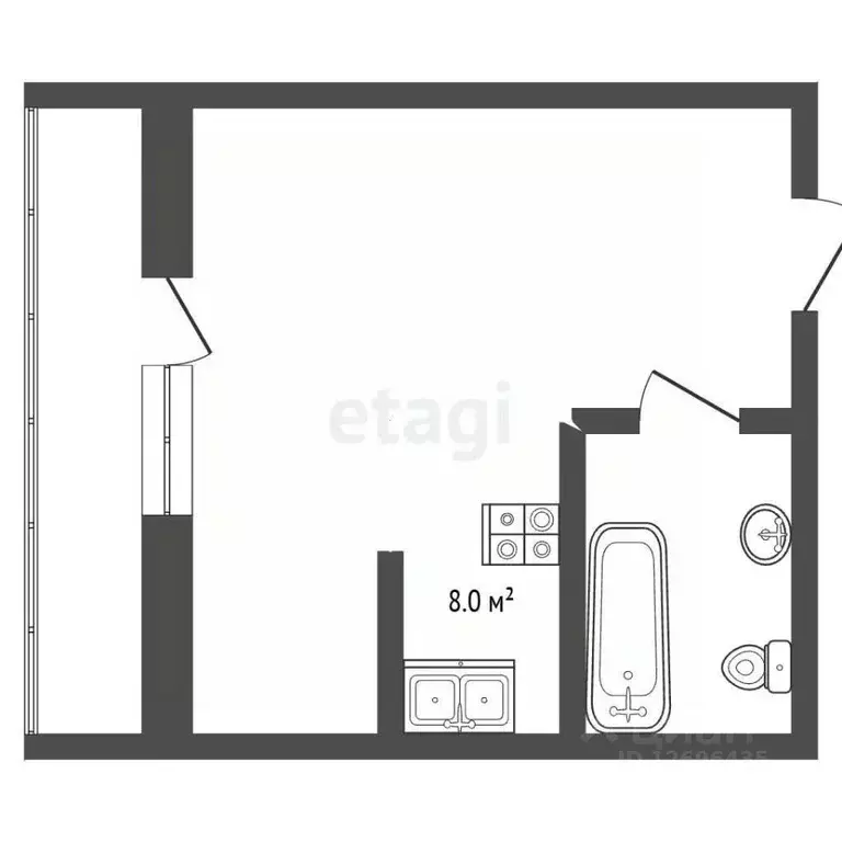 1-к кв. Московская область, Щелково Советская ул., 60 (46.0 м) - Фото 2