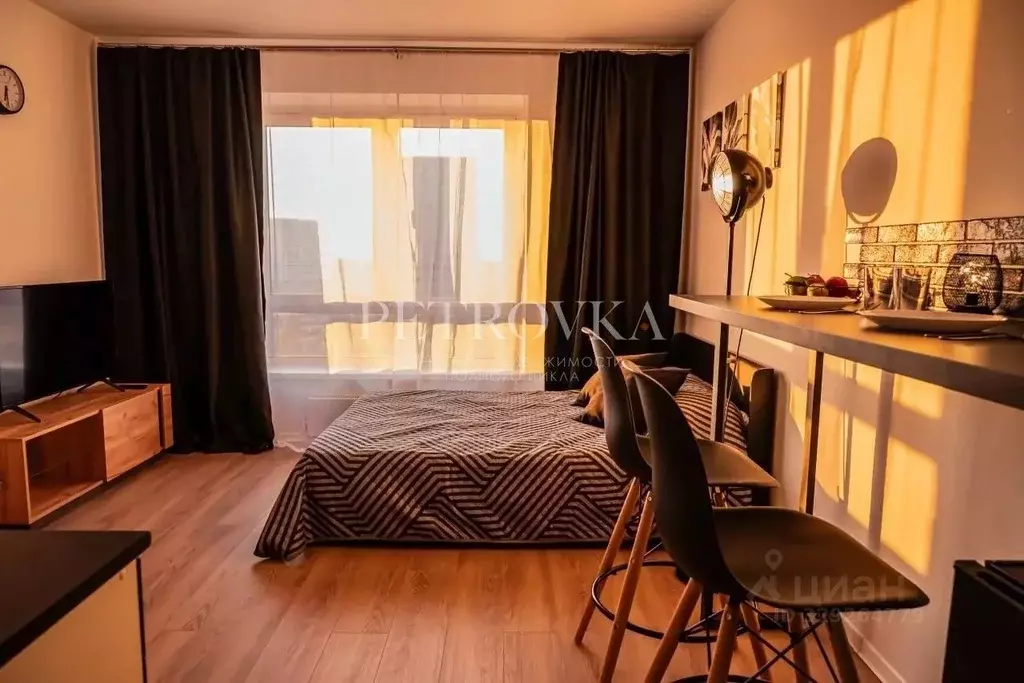 Студия Московская область, Одинцово ул. Каштановая, 16 (21.5 м) - Фото 1