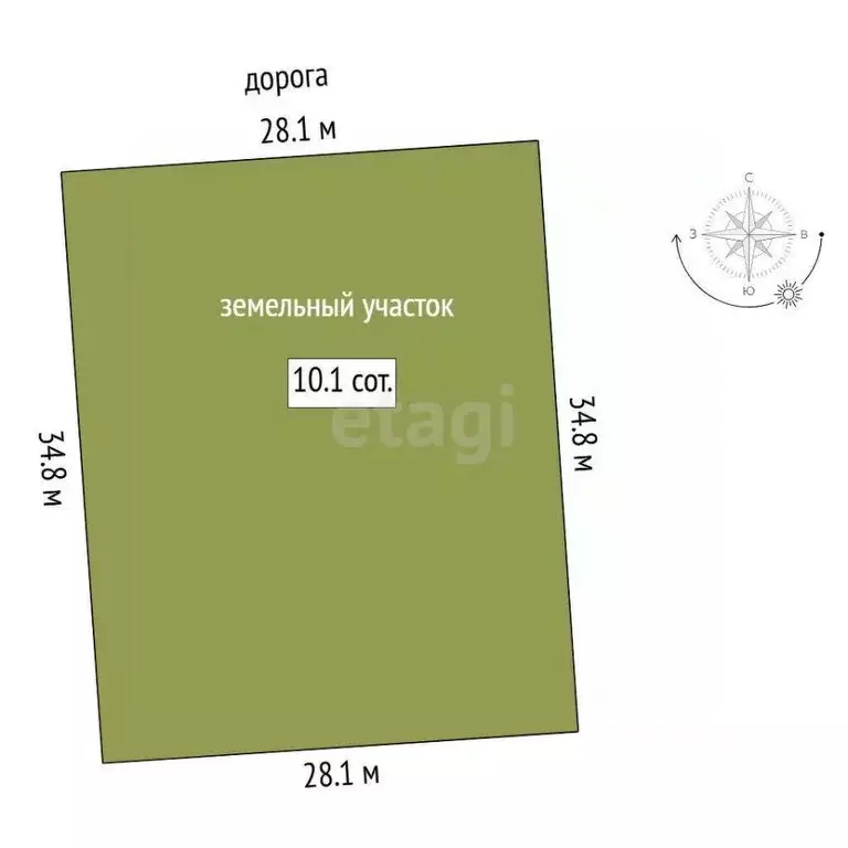 Участок в Тюменская область, Нижнетавдинский муниципальный округ, ... - Фото 2