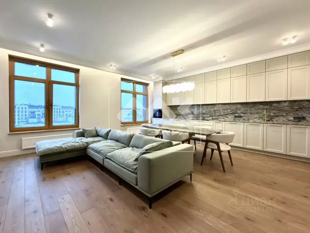 3-к кв. Санкт-Петербург Петровский просп., 11к3 (99.0 м) - Фото 1
