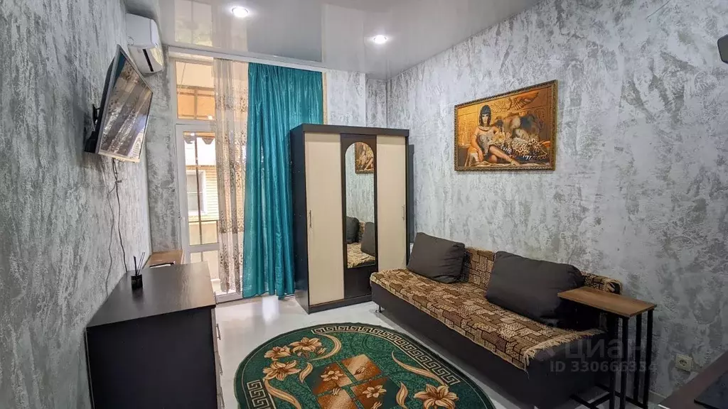 Студия Краснодарский край, Сочи Каспийская ул., 32А (31.0 м) - Фото 1