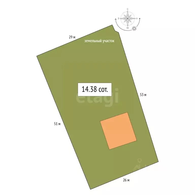 Участок в Алтай, Турочакский район, с. Артыбаш Телецкая ул., 61 (14.38 ... - Фото 2