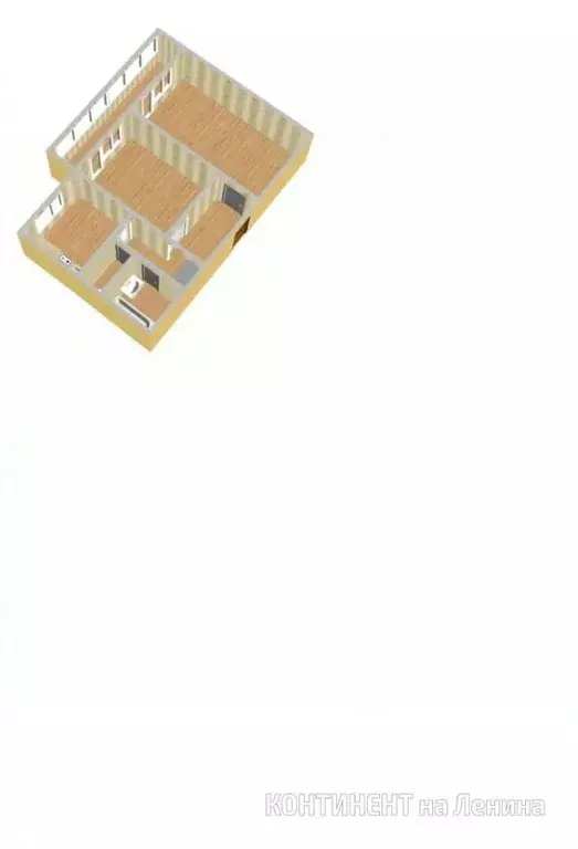 2-к кв. Ярославская область, Рыбинск Западный п/р, ул. Бориса ... - Фото 1