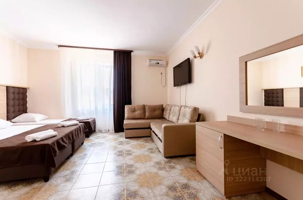 Комната Краснодарский край, Туапсинский муниципальный округ, ... - Фото 2