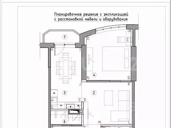 2-к кв. Москва Староволынская ул., 12к3 (64.8 м) - Фото 2