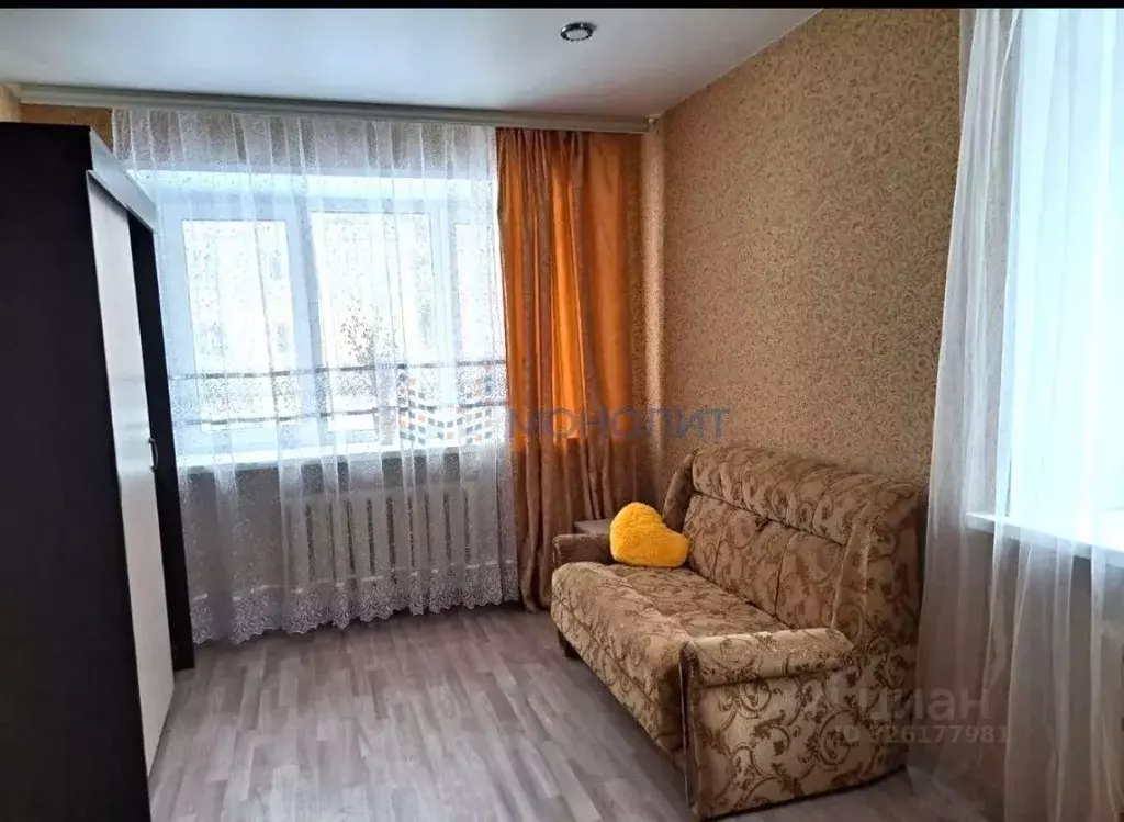 1-к кв. Нижегородская область, Нижний Новгород Дружный с/пос, 53 (33.0 ... - Фото 1