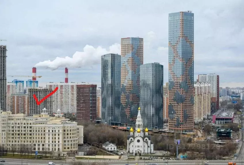 1-к кв. Москва Левел Мичуринский жилой комплекс, к7 (37.8 м) - Фото 1