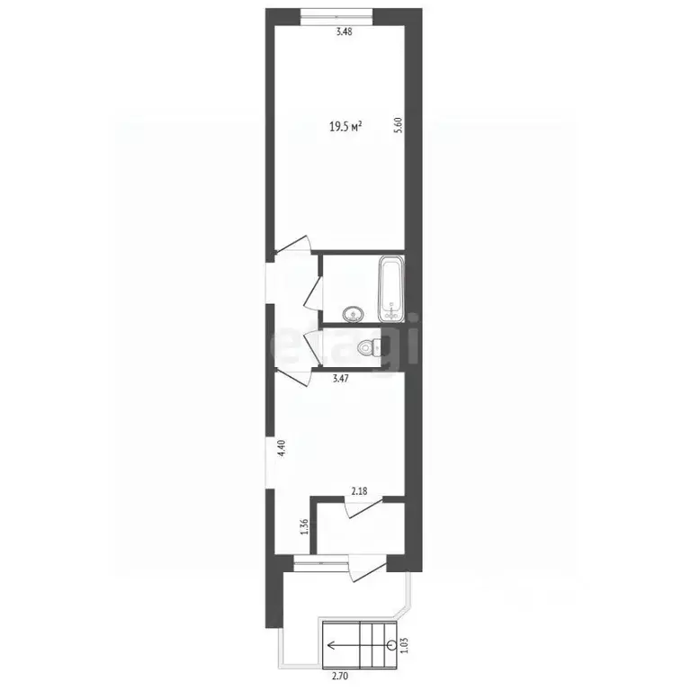 Помещение свободного назначения в Тюменская область, Тюмень ул. 50 лет ... - Фото 2