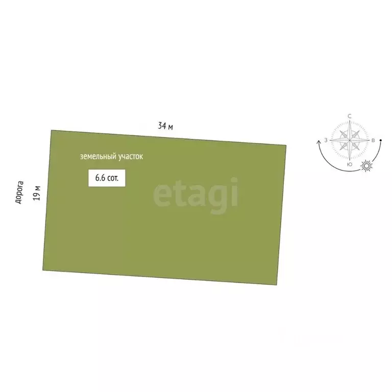 Участок в Тюменская область, Тюмень Славянский мкр,  (6.6 сот.) - Фото 2