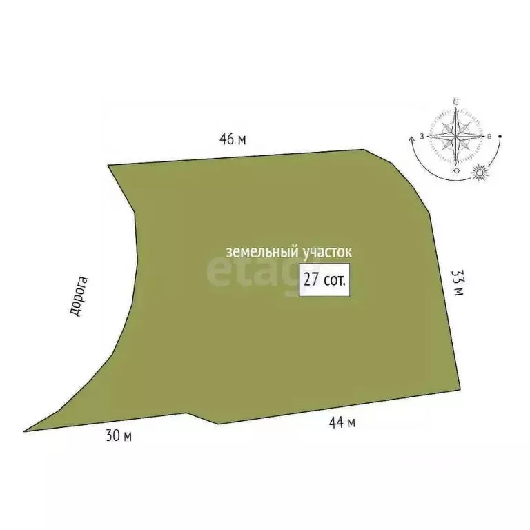 Участок в Крым, Алупка спуск Парковый (27.0 сот.) - Фото 2