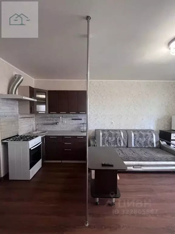 Студия Воронежская область, Семилуки Курская ул., 46 (31.0 м) - Фото 2