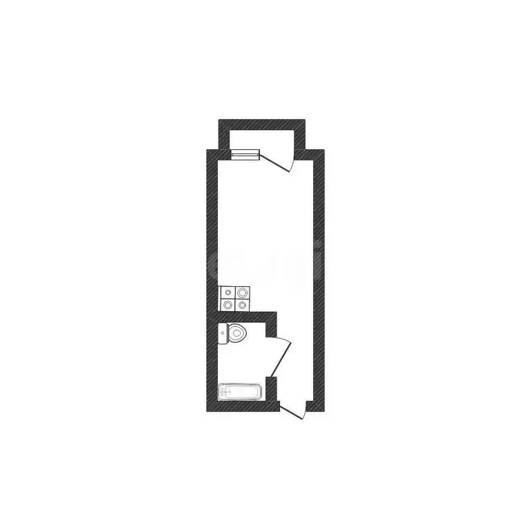 Квартира-студия: Бийск, Советская улица, 189/1 (21 м) - Фото 1