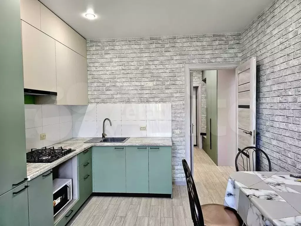1-к. квартира, 39 м, 3/9 эт. - Фото 1