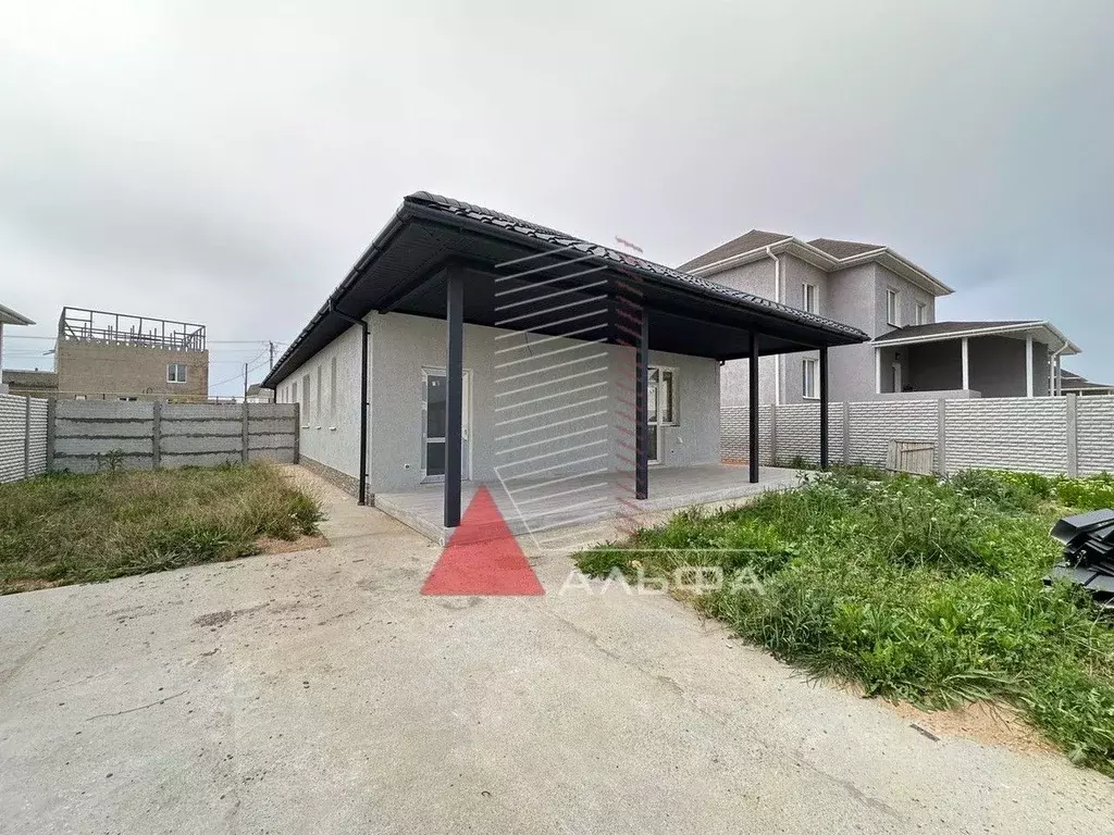 Дом в Крым, Сакский район, с. Уютное ул. Приморская, 8А (105 м) - Фото 2