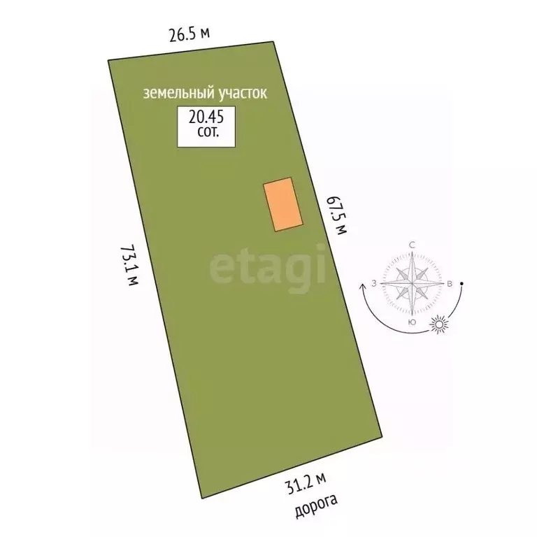 Дом в Башкортостан, Ишимбайский район, с. Макарово Центральная ул. (34 ... - Фото 2