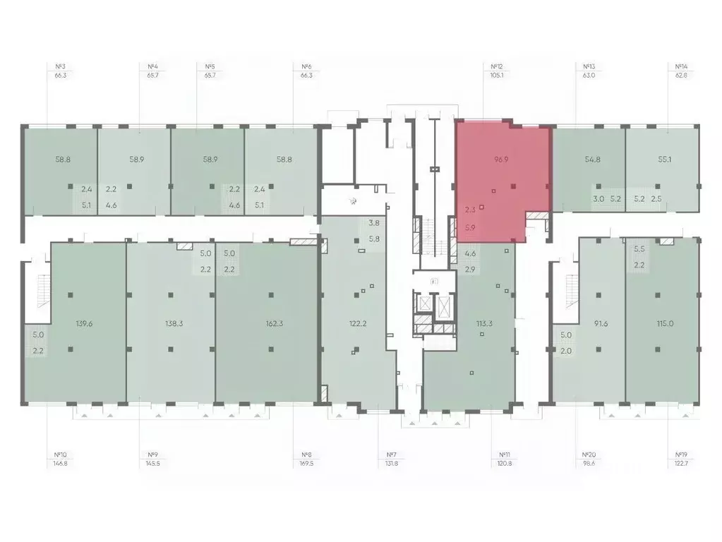 Помещение свободного назначения в Санкт-Петербург Партизанская ул., 5 ... - Фото 2