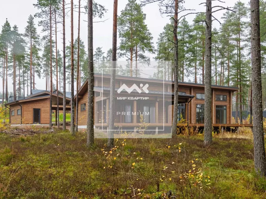 Дом в Ленинградская область, Выборгский район, Полянское с/пос, пос. ... - Фото 1