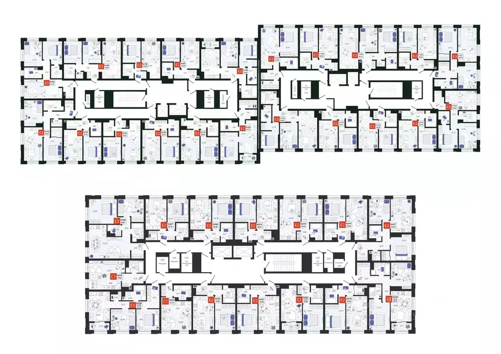 1-к кв. Тульская область, Тула Мясново мкр, Желания жилой комплекс ... - Фото 2
