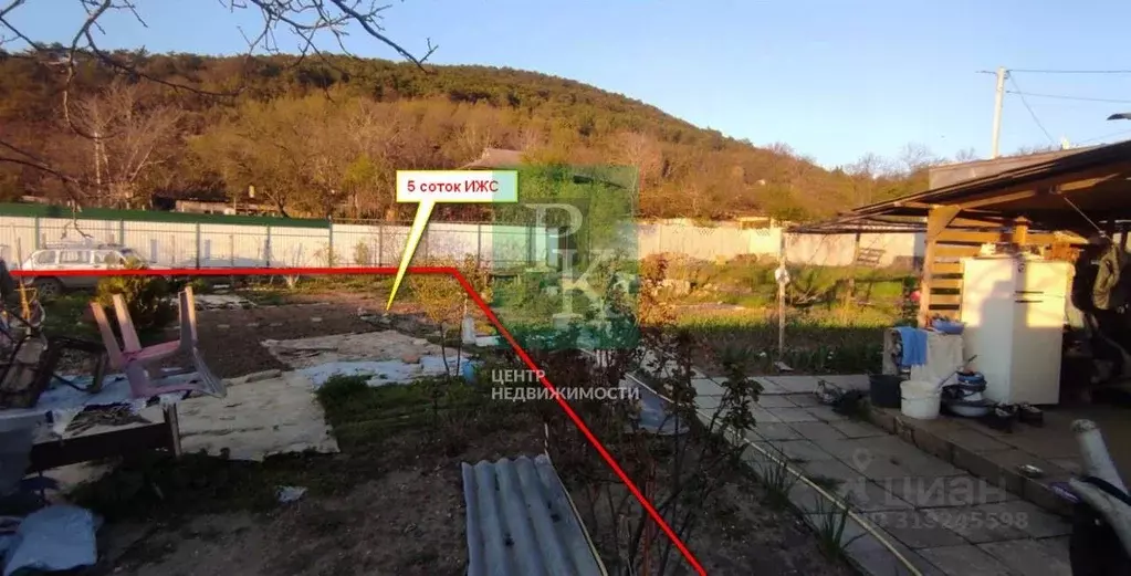 Участок в Севастополь Балаклавский муниципальный округ, с. Черноречье, ... - Фото 2