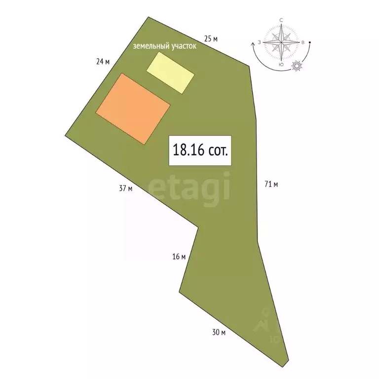 Дом в Алтай, Майминский район, с. Усть-Муны ул. Кошурникова, 72 (76 м) - Фото 2