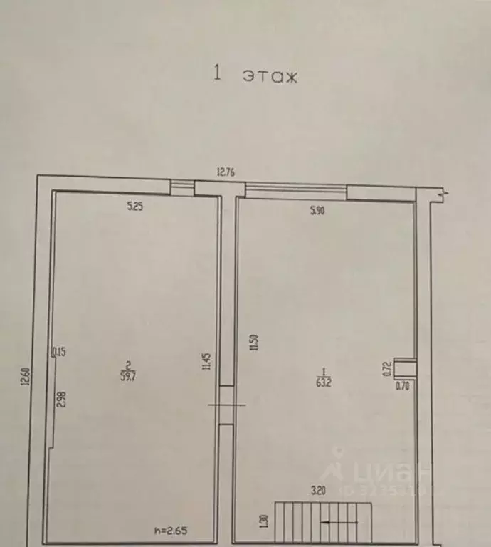 Помещение свободного назначения в Брянская область, Брянск ул. ... - Фото 2