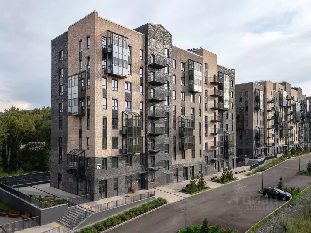 2-к кв. Красноярский край, Красноярск ул. Елены Стасовой, 80 (58.1 м) - Фото 1