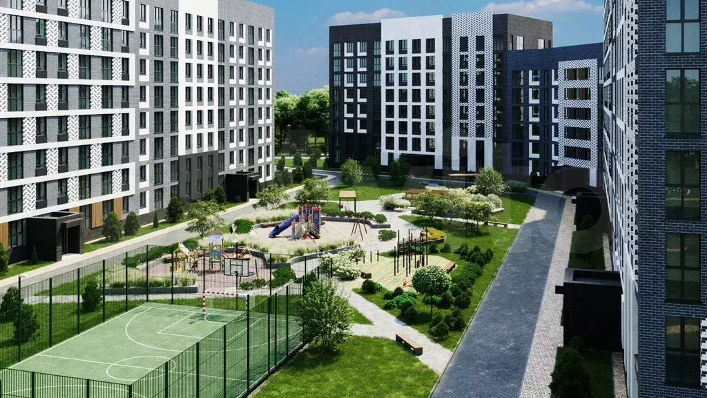 2-к. квартира, 63,3 м, 4/8 эт. - Фото 1
