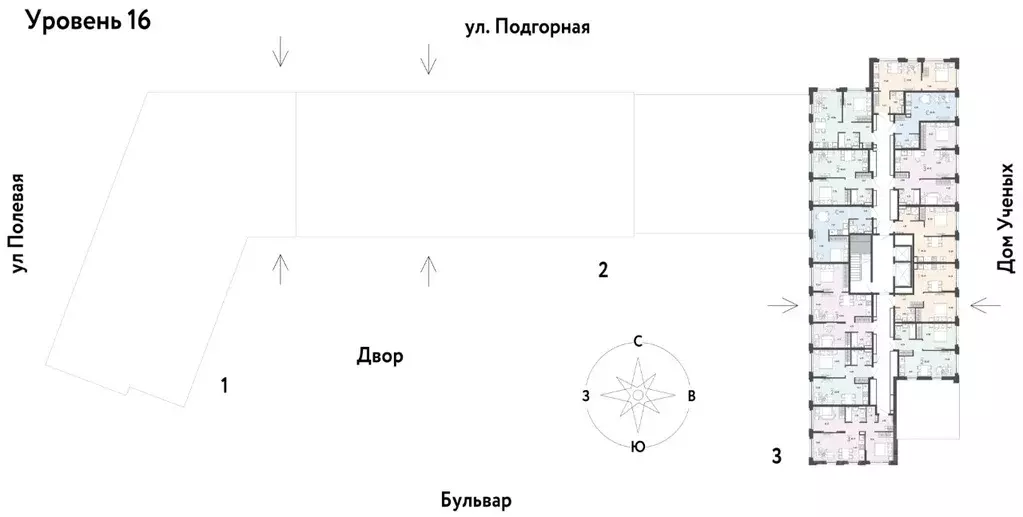 2-к кв. Тюменская область, Тюмень Подгорная ул., 73 (38.0 м) - Фото 1