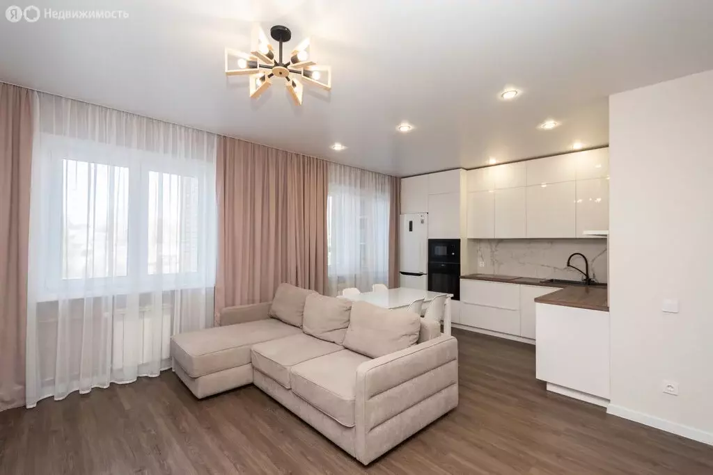 2-комнатная квартира: посёлок Молодёжный, Берёзовая улица, 15/3 (58.4 ... - Фото 1