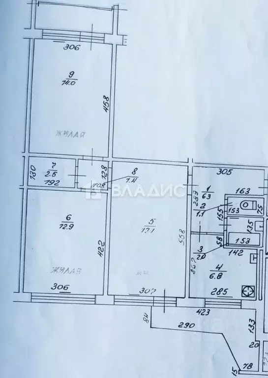 3-к кв. Калининградская область, Калининград Мариупольская ул., 4 ... - Фото 2