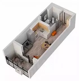 1-к кв. Татарстан, Набережные Челны ул. Авангардная, 51 (26.5 м) - Фото 0