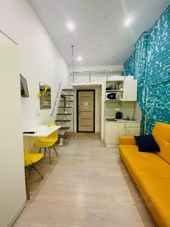 Студия Санкт-Петербург Лиговский просп., 50к7 (15.0 м) - Фото 1