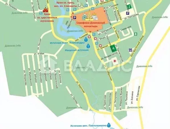 Участок в Нижегородская область, с. Дивеево ул. Некрасова (11.89 сот.) - Фото 1