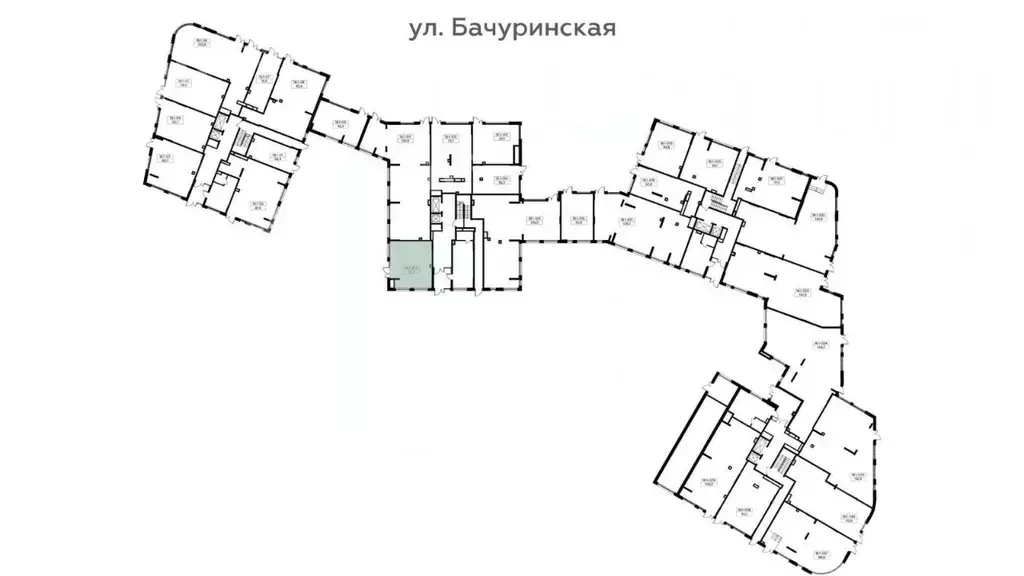 Помещение свободного назначения в Москва № 132 кв-л, 14с1 (52 м) - Фото 1