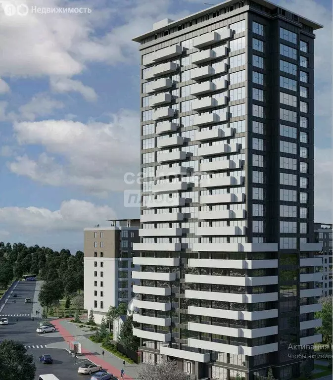 1-комнатная квартира: Кизилюрт, улица Гагарина, 110 (53 м) - Фото 1