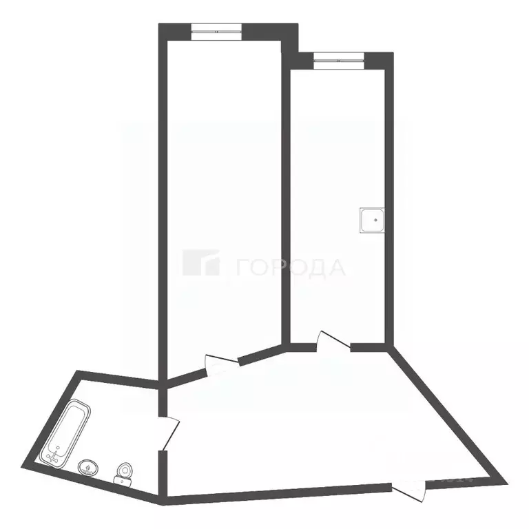 1-к кв. Алтайский край, Барнаул ул. Чкалова, 21 (36.6 м) - Фото 2