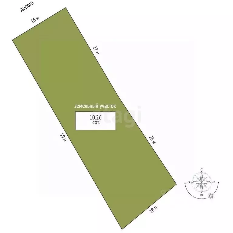 Участок в Костромская область, Буй ул. Дзержинского (10.3 сот.) - Фото 2