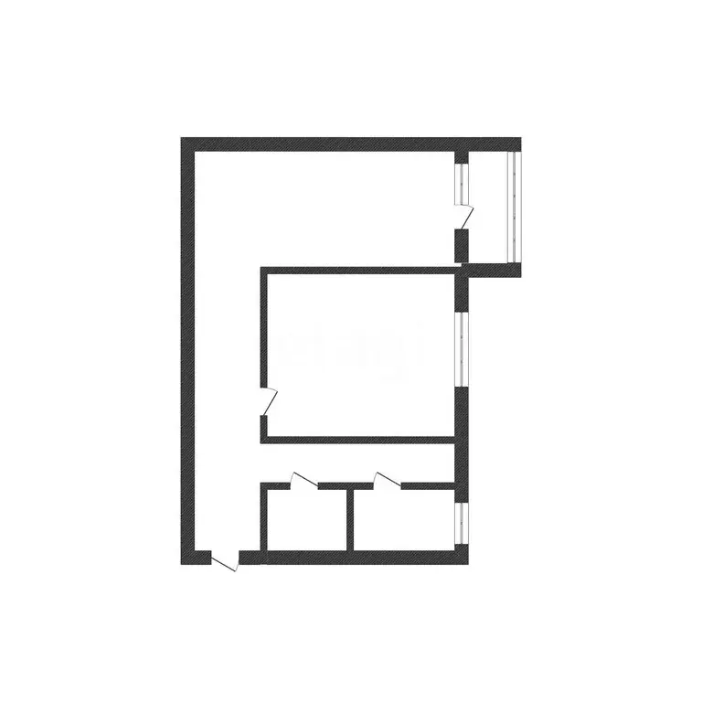 2-комнатная квартира: Курган, улица Коли Мяготина, 159 (55.3 м) - Фото 1