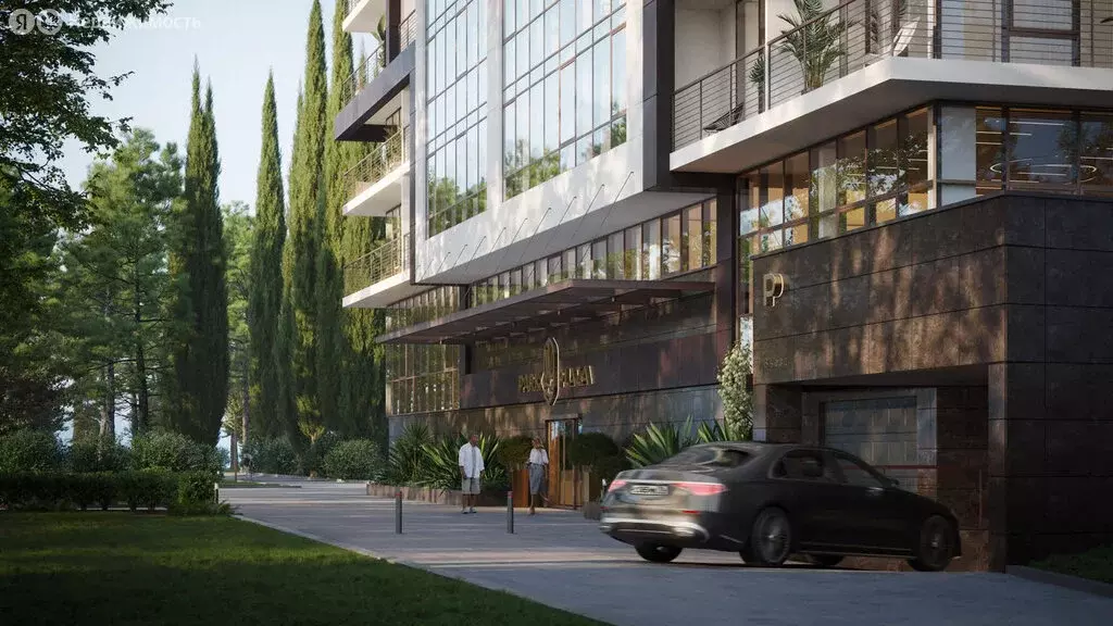 Квартира-студия: Алушта, Парковая улица, 7 (41.51 м) - Фото 2